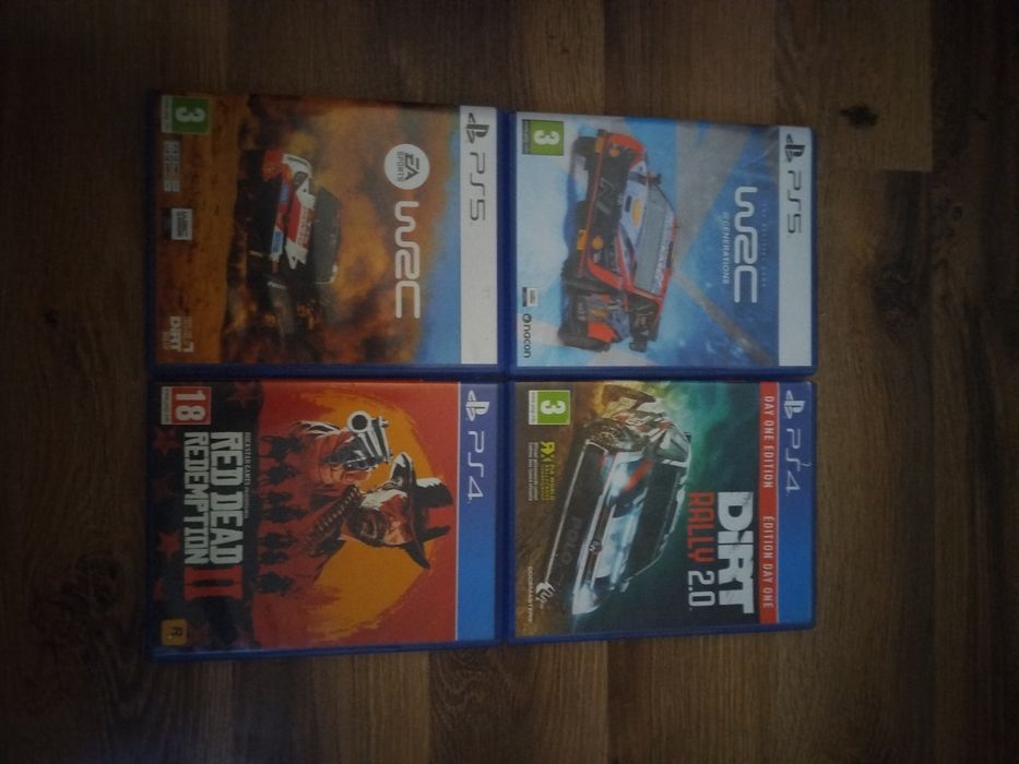 WRC Generation/DIRT 2.0/EA WRC/Red Dead Redeption 2/ZAMIENIE/ZAMIANA