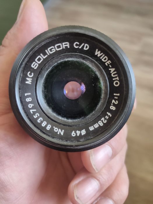 Объектив фотоаппарата мc soligor c/d
