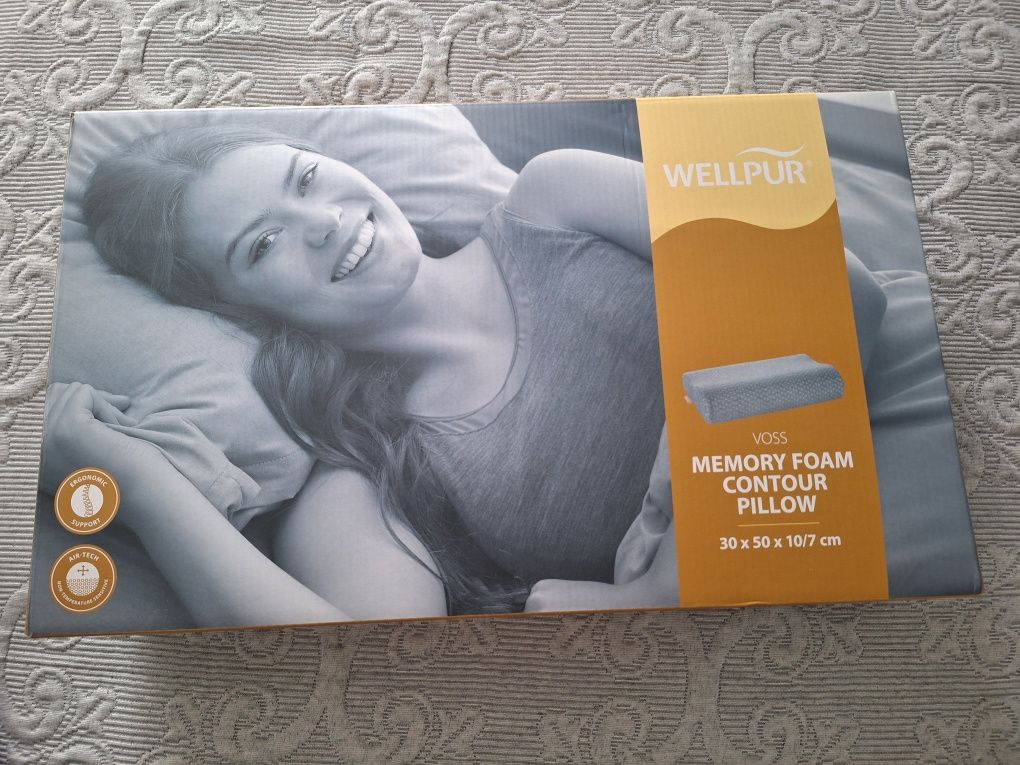 Poduszka ergonomiczna Wellpur Voss z Jysk