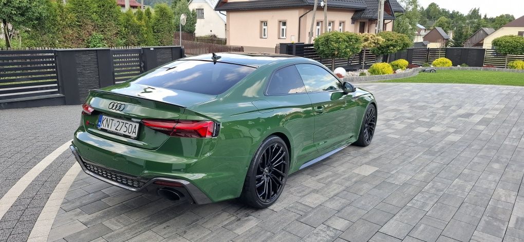 Audi rs5 full opcja!!! carbon, head up, panorama,masaże, folia ppf