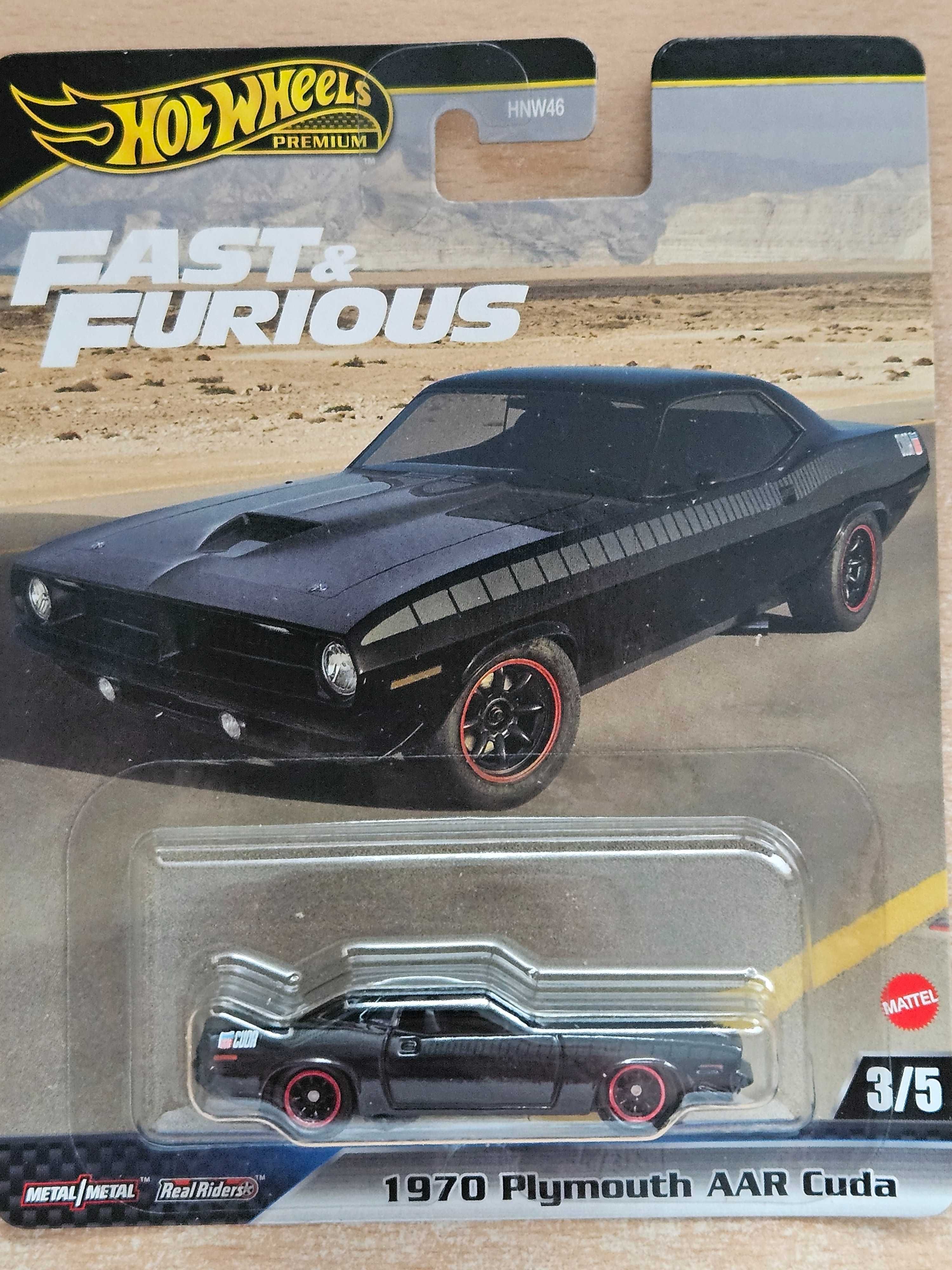 Hot Wheels Premium Fast & Furious 1970 Plymouth AAR Cuda