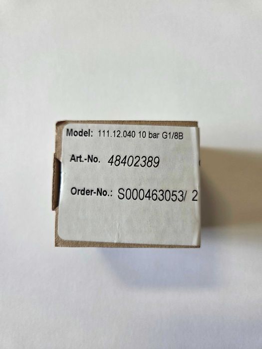 manometr pneumatyczny