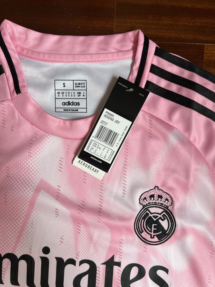 T-shirt Real Madrid Rosa