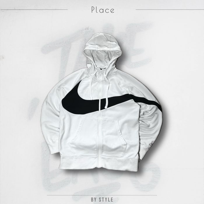 Зіп худі Nike big swoosh big logo zip drip кофта світшот на замку найк