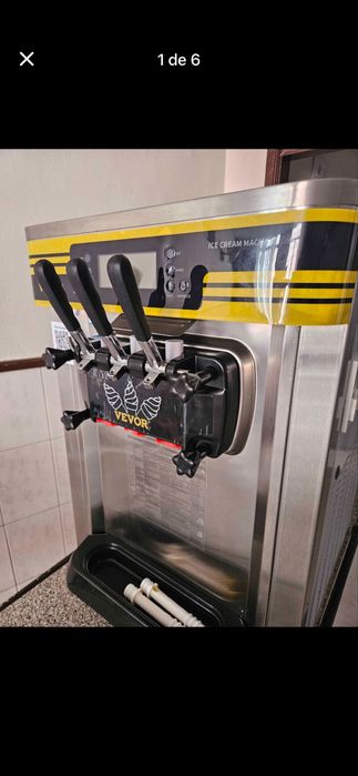 Maquina sorvete italianinha express acai e frozen