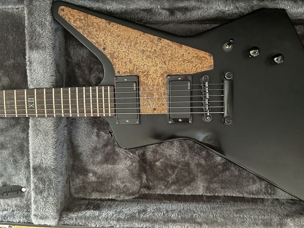 Explorer rusty gothic emg James Hetfield Metallica