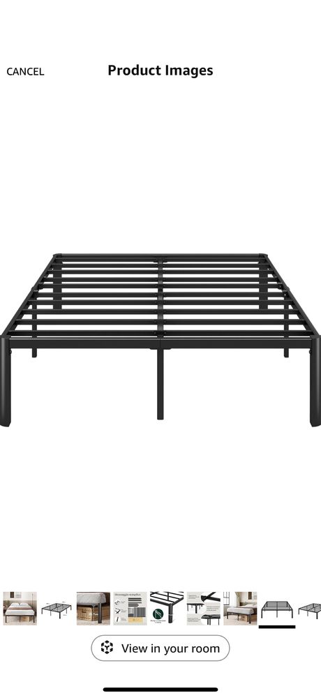 Cama fácil de montar em 15 minutos