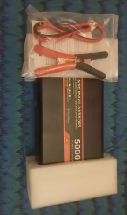 Conversor de 24 V para 220v  5000 W para camião o caravanas