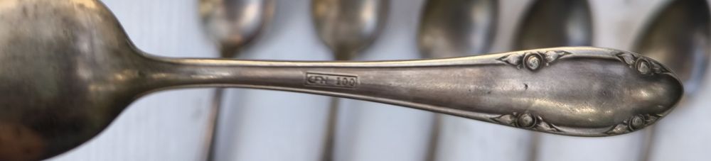 Widelczyki i łyżeczki okresu PRL vintage ładnie zachowane