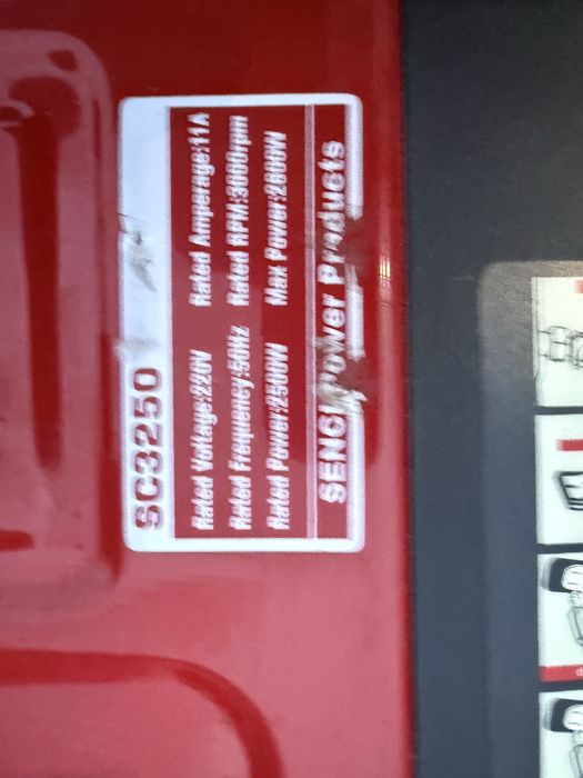 Бензиновий генератор SENCI SC3250-M 3,25 кВт