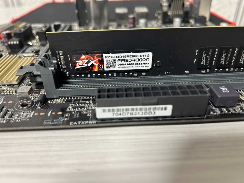 Intel core i5 8400 + мат плата Asus + DDR4 16Gb + кулер