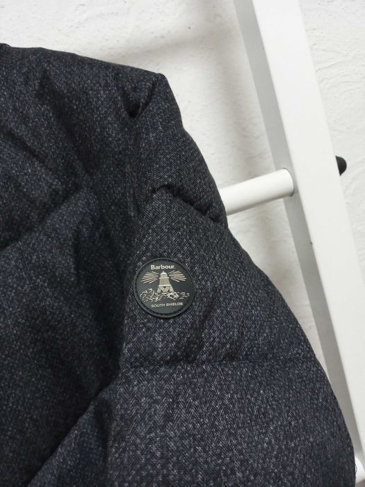 Пуховик barbour scuttle quilt Л размер