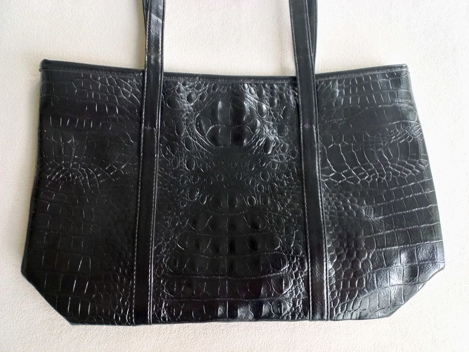 Сумка шопер рептилія, 27х41х10 см.