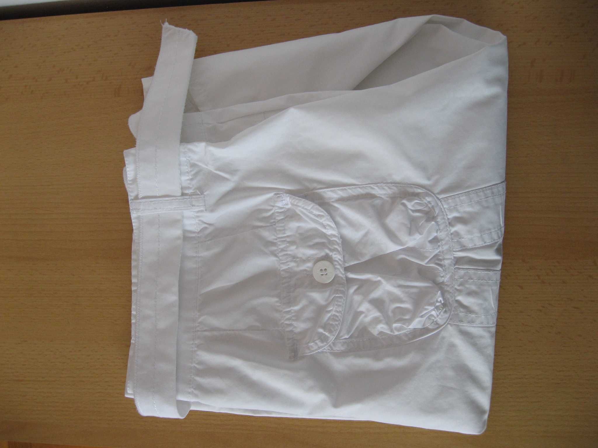 Spódnica damska dziewczęca biała 100% bawełna biodrówka firmy Orsay