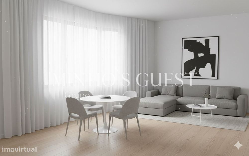 Apartamento T1 totalmente remodelado próximo da UNIVERSIDADE DO MINHO