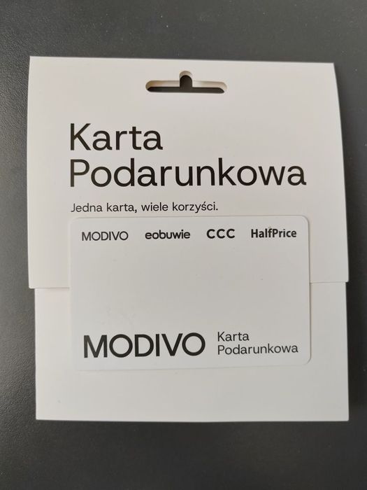 Karta podarunkowa, Voucher 260zł do CCC, Modivo, Half-Price, Eobuwie