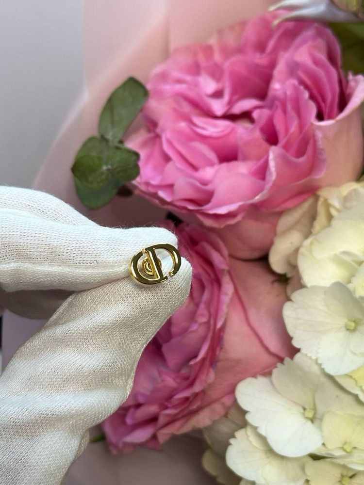 Сережки гвозди Dior