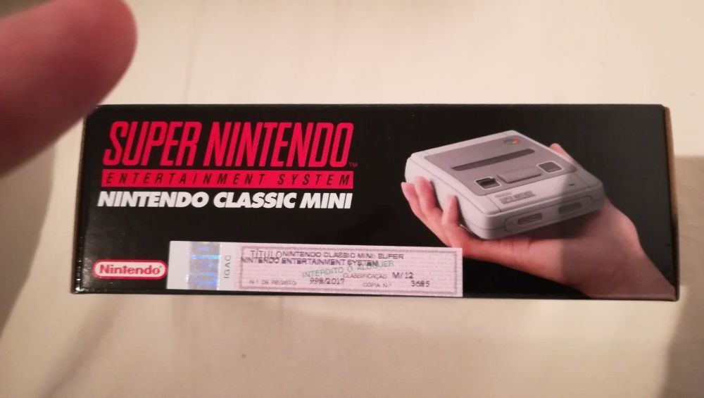 Consola Nintendo SNES Classic Mini