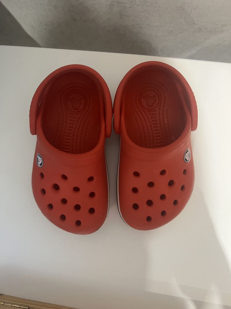 Crocs 4c5 кроксы 12 см стелька