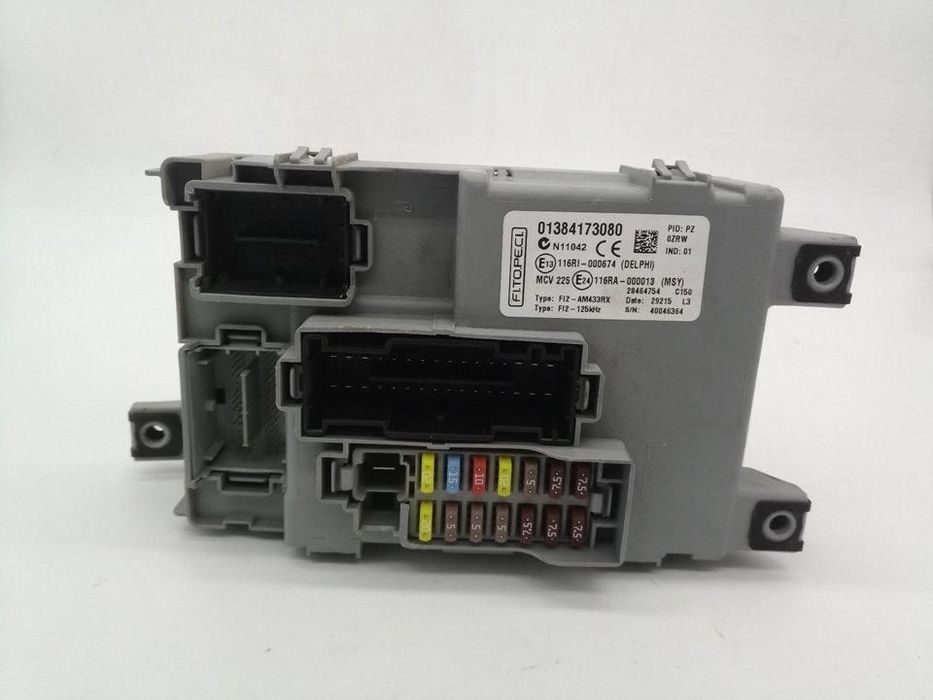 CAIXA DE RELES FUSÍVEIS CITROEN NEMO