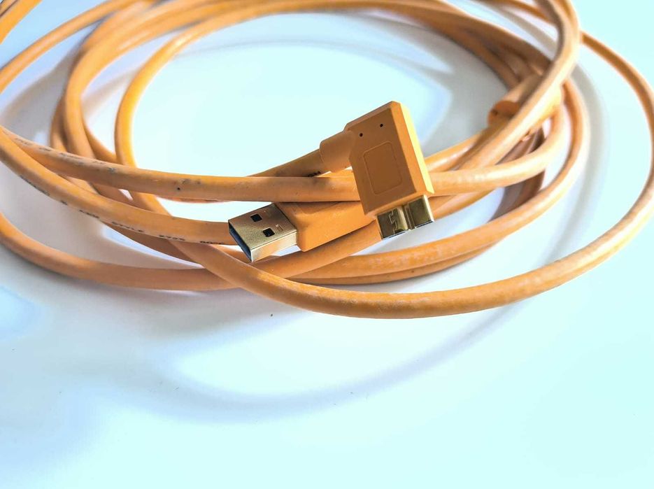 TETHERTOOLS Cabo USB 3.0 A para Micro B (right angle) 4.6m