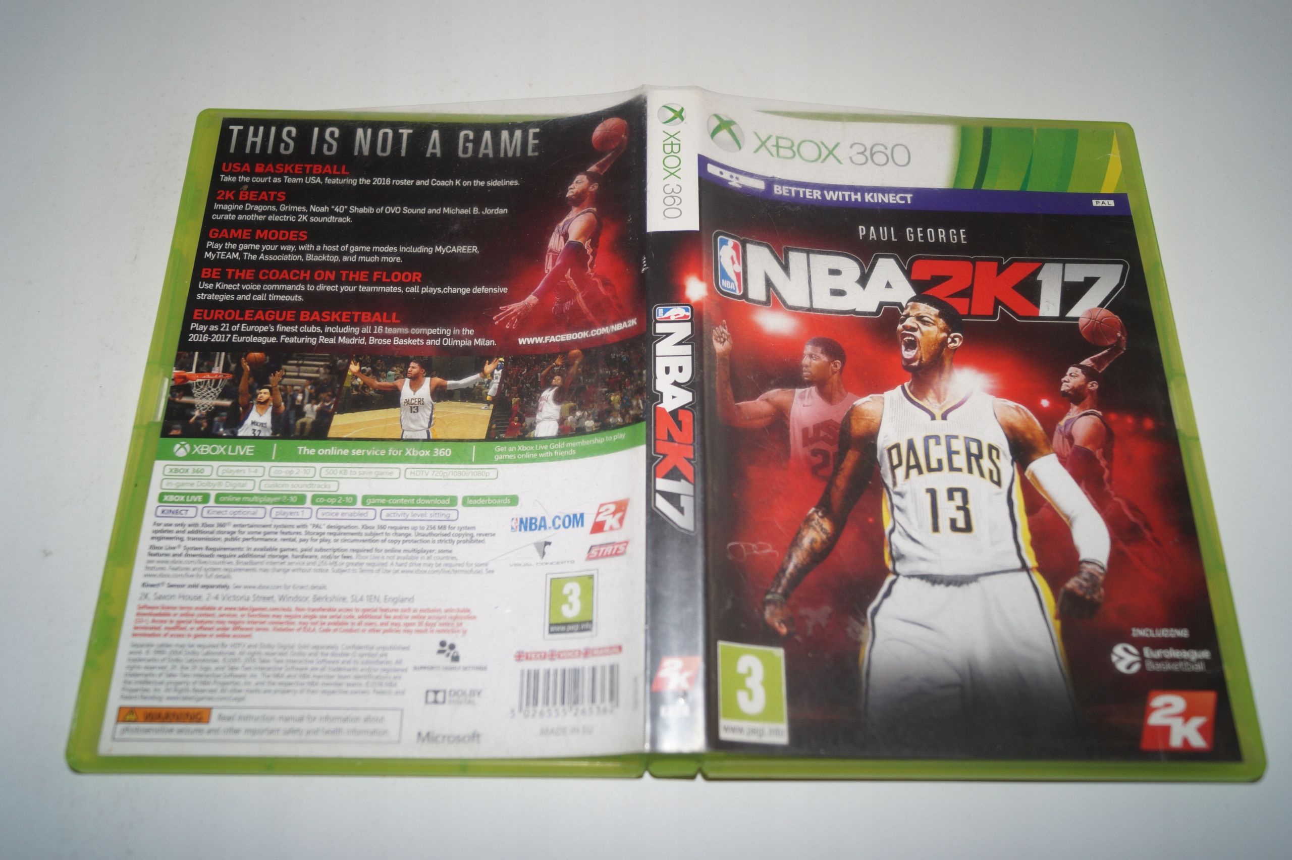 Nba 2K17 Microsoft Xbox 360