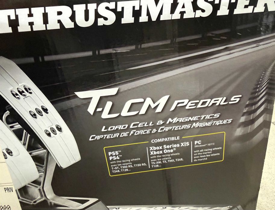 Pedały Thrustmaster T-LCM Pedals zgodne z kierownicami Thrustmaster