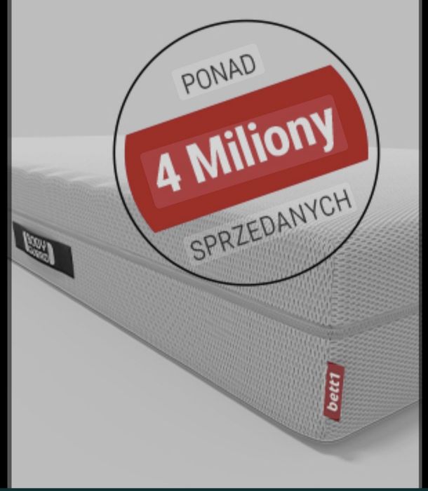 Materace Bett1 Bodyguard PREMIUM 18.5 cm Niemcy Super Komfort !