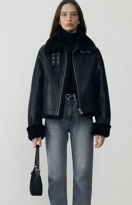 Нова стильна дублянка пальто  h & m