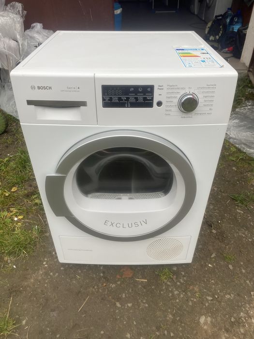 Сушильна машинка Bosch seria 4 exclusiv сушка