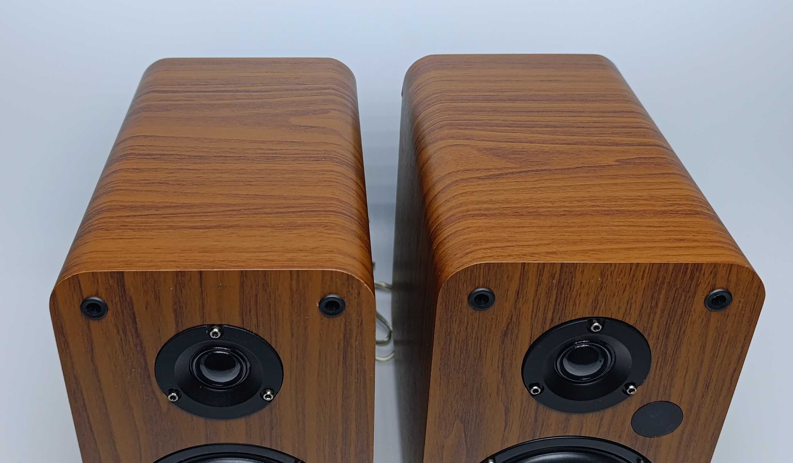 Kolumny aktywne Mozos R100BT V2 46W Bluetooth USB SD kolor orzech