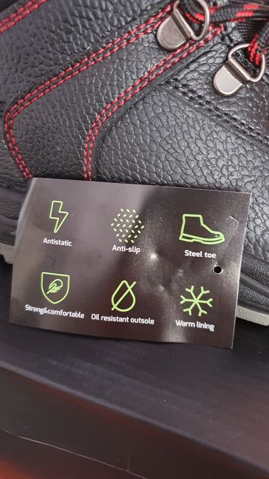 Buty robocze ze stalowym podnoskiem zimowe rozmiar 41