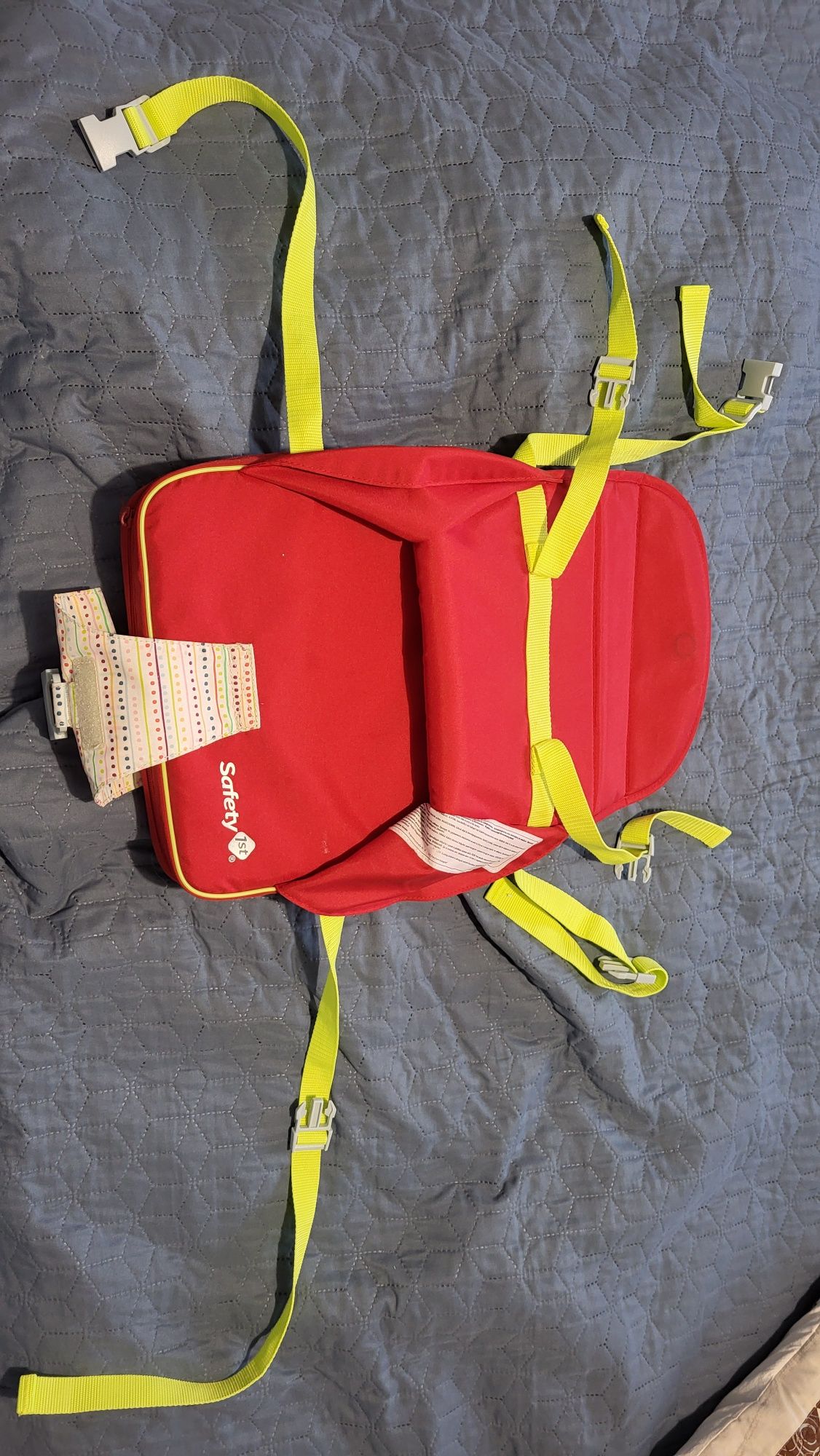 Fotelik podróżny, nakładka turystyczna do karmienia safety 1st