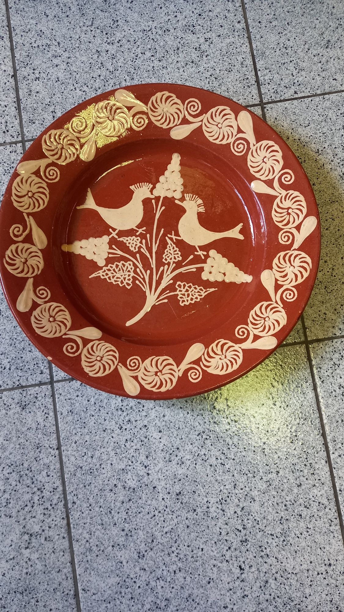 Prato para servir refeições ou para decoração novo