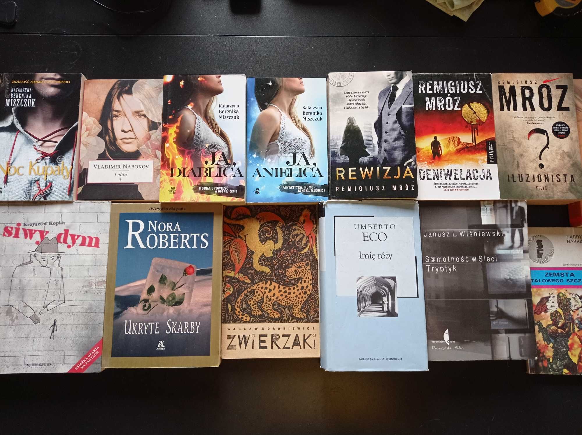 Książki różne mix zestaw