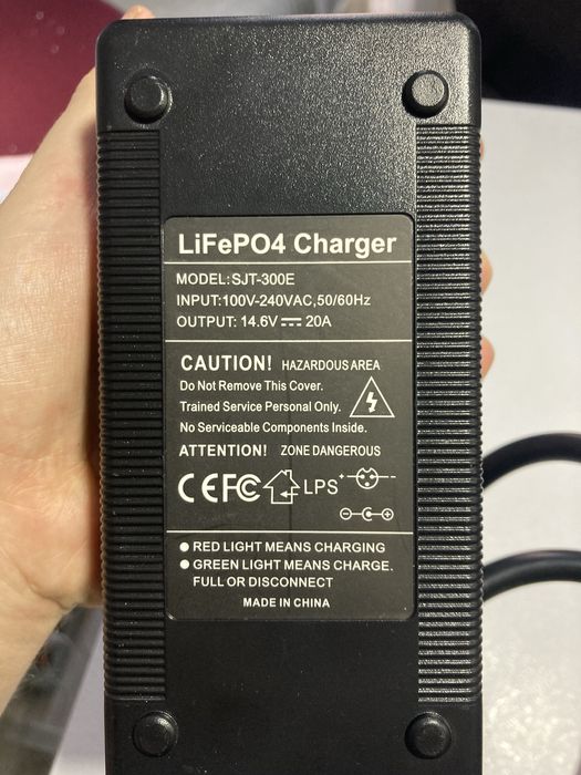 ДБЖ 1,35kWh - LiFePo4 105Ah + інвертор 2600W + зарядний 20A