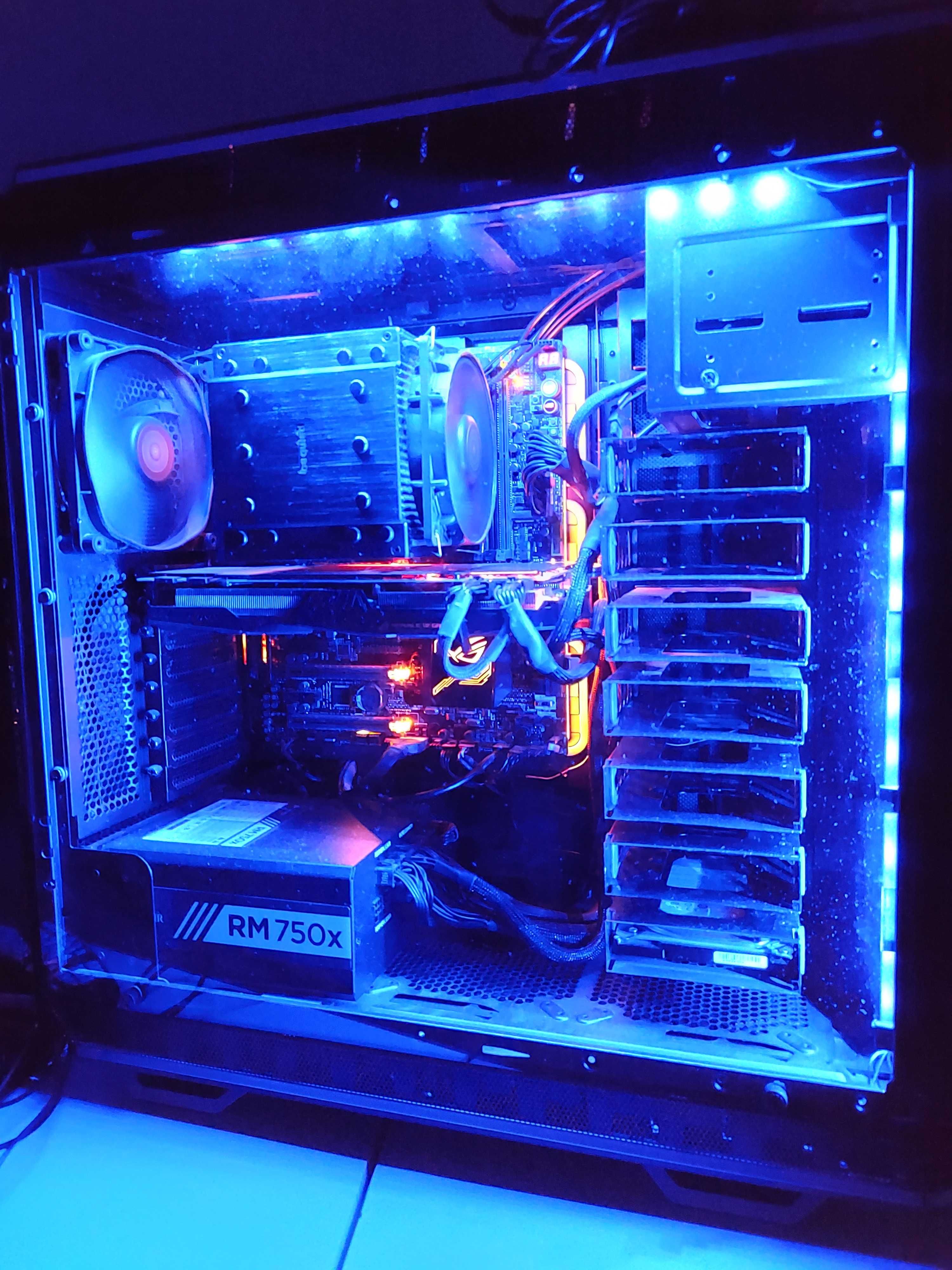 Komputer i7 6800K 16GB DDR4 GTX 1080 CORSAIR RM750X 14TB