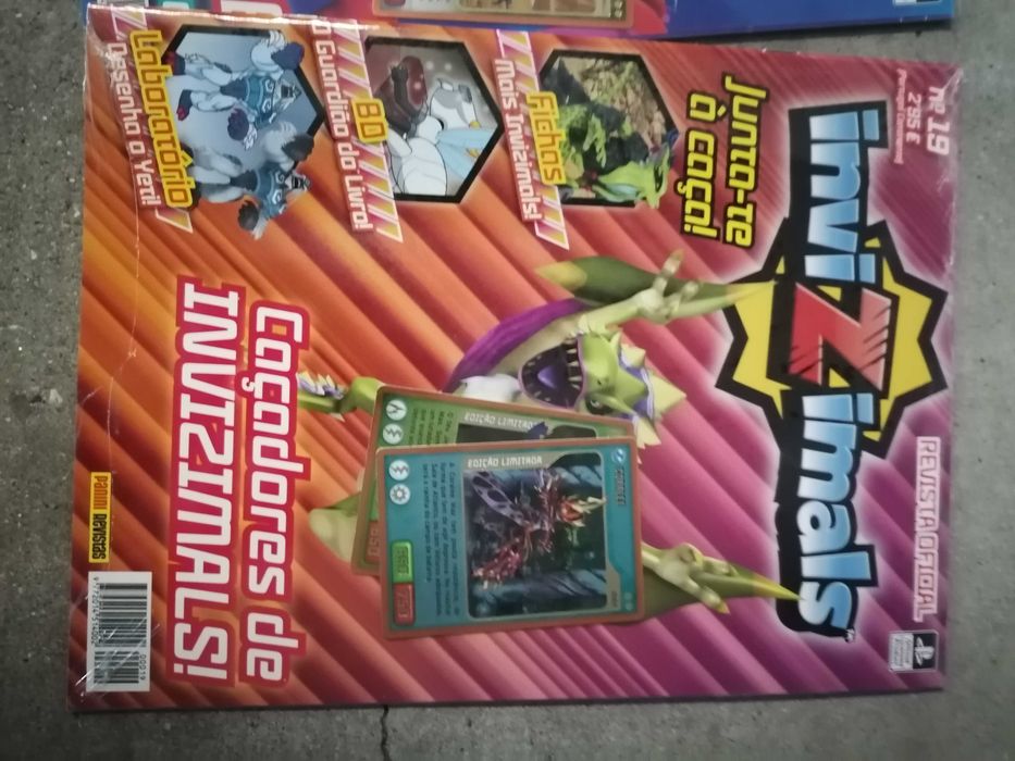 5 Revistas Invizimals 2015 e 2016 - Novas