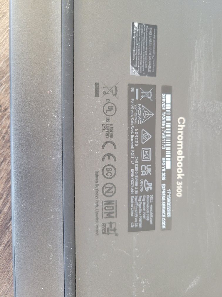 Ноутбук Dell Chromebook 3100 series