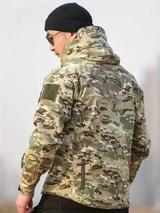 Теплий костюм Soft Shell флісова підкладка водовідштовхувальна тканина