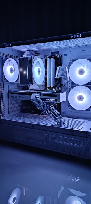 PC Gaming Branco – RTX 3060 Ti | Ryzen 5 5600X | 32 GB RAM | 1 TB NVME