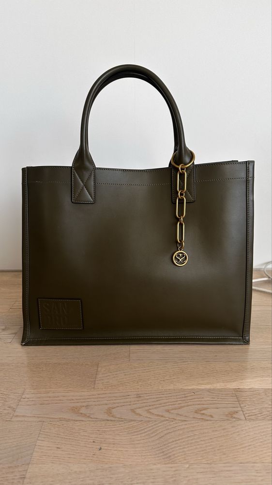 Шкіряна сумка tote (тоут) Sandro