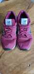 Bordowe buty New balance