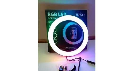 Кільцева rgb лампа 26см - Блогерам, Инста, Тик-Ток