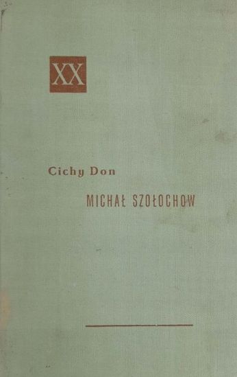 Cichy Don. T.4 M. Szołochow X7818