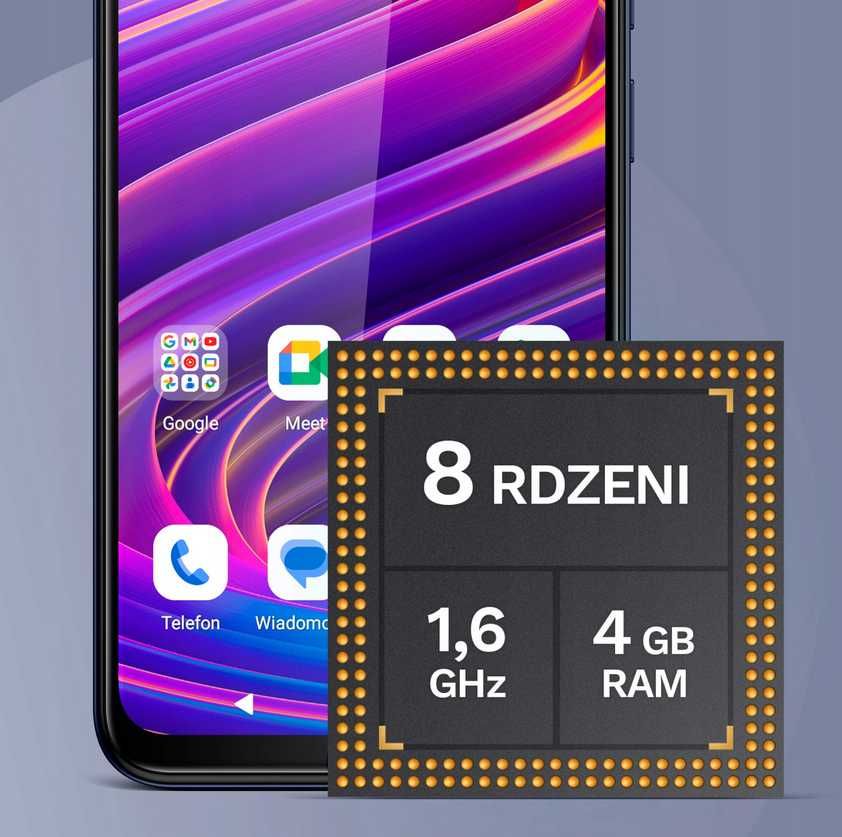 Kruger Matz FLOW 11 6,56" 4/64GB Dual SIM 4000mAh LTE czarny