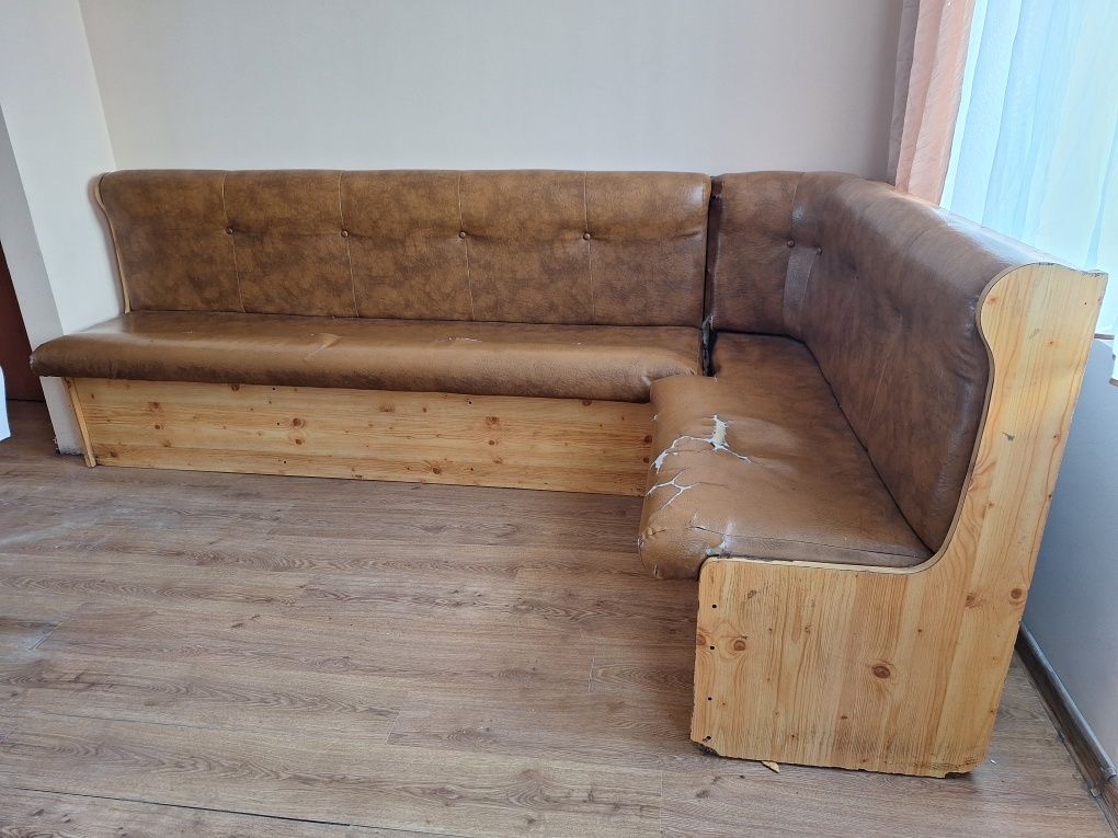 Narożnik ze skóry wymiary 270 cm x 160 cm