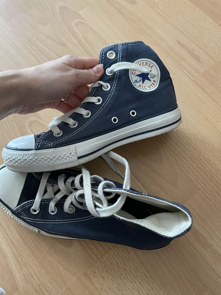 Converse granatowe 37