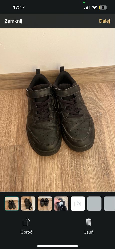 Buty nike czarne