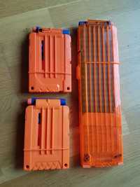 3 magazynki Nerf gratis 25 strzałek